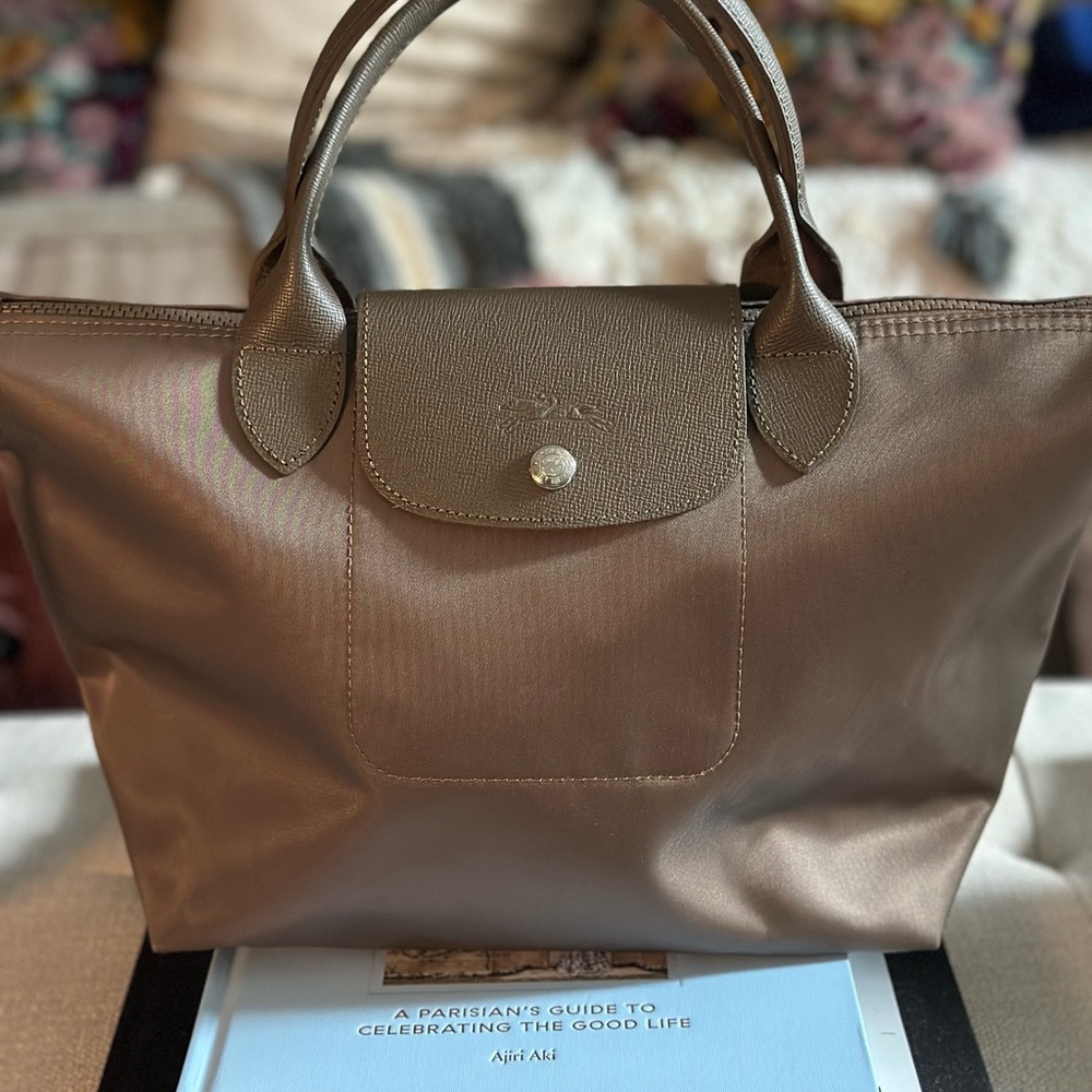 Longchamp Brown Tote Bag